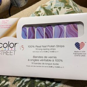 Ultraviolet agate nail strips